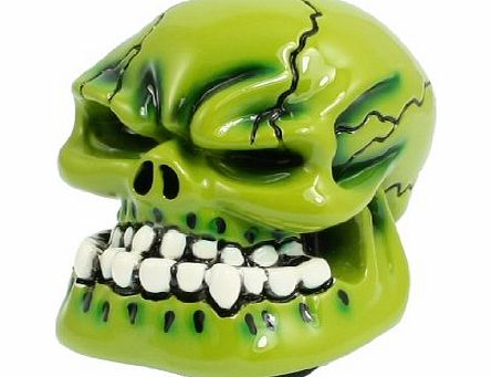 Sourcingmap Skull Stick Shift Gear Shifter Knob Green for Car