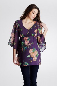 Flared Sleeve Blouse