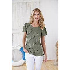 Frill Front T-Shirt