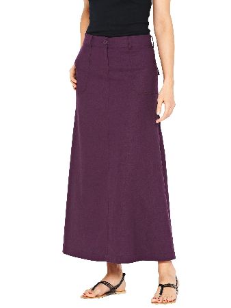 South Linen Maxi Skirt