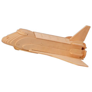 Space Shuttle Woodcraft Kit