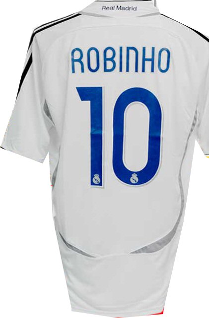 Adidas 06-07 Real Madrid home (Robinho 10) - Kids