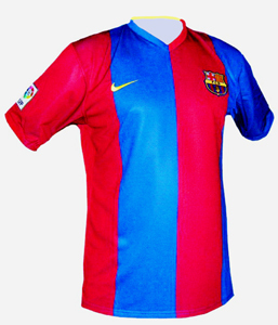 Nike 06-07 Barcelona home - Kids