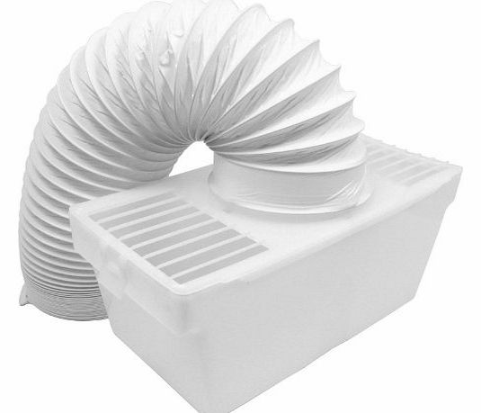 Condenser Vent Box & Hose Kit for Bosch Tumble Dryers (4`` / 100mm)