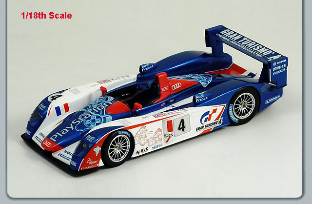 Spark Audi R8  No.4  Le Mans 2005