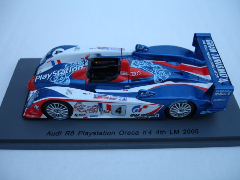 Audi R8 Team Oreca Play Station #4 4th LM 2005