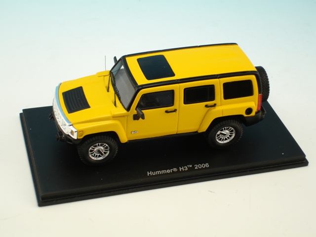 Hummer H3 2006 Yellow