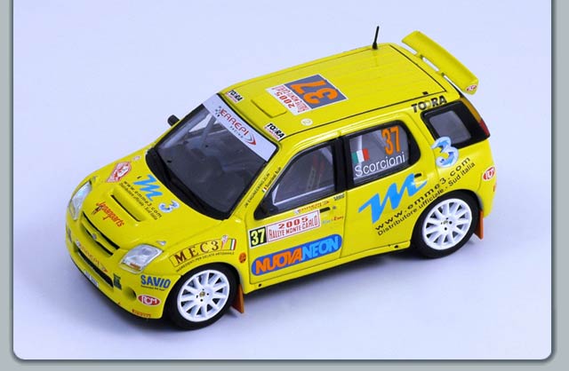 Suzuki Ignis S1600 No.37 Monte Carlo Rally