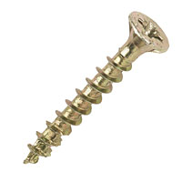 Single Thread Woodscrews 4 x 30mm Pack of 200