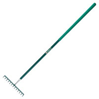 County Garden Rake Long Softgrip Handle