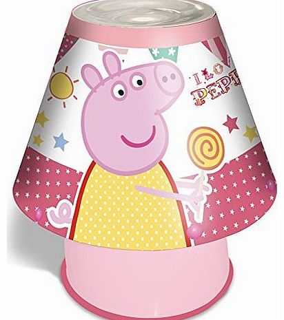 Spearmark Peppa Pig Fun Fair Kool Lamp, Pink