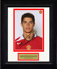  Cristiano Ronaldo Signed Reel Pix