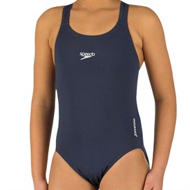 Girls Endurance Plus Swimsuit Navy