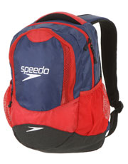 Speedo Pool Rucksack - Navy and Red