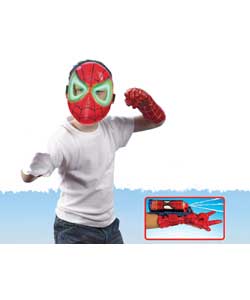 SPIDER-MAN Mega Blast Web Shooter and Mask