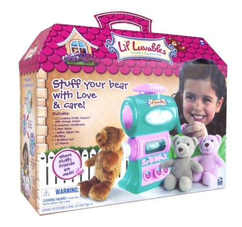 Spinmaster Lill Luvables Teddy Bear Factory