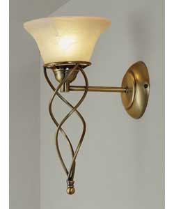 Antique Brass Wall Light