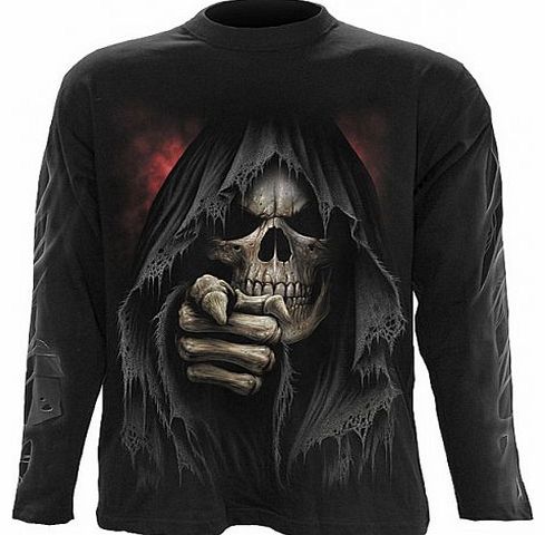 Finger Of Death Long Sleeve T-Shirt `TR348 700