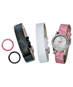 spirit Ladies Interchangeable Watch Gift Set