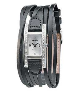 spirit Ladies Multi-Thong Black Watch