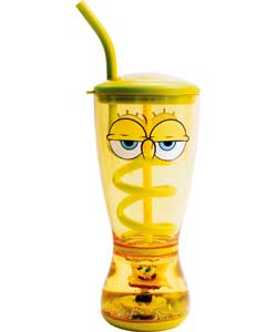 Spongebob Glitter Dome Bubble Glass