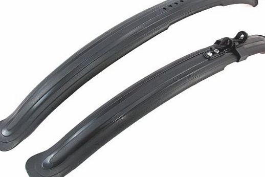 Cycle Mudguard Set Frt/Rear 26" Black