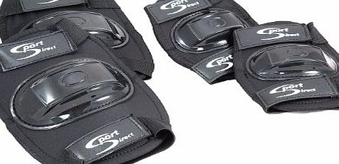 Sport Direct  SKE01M Knee and Elbow Pads, Medium/ Large