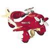 Sport Racer Pedal Plane: - Red/Cream