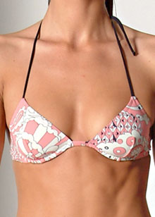 Paisley Print underwired bikini