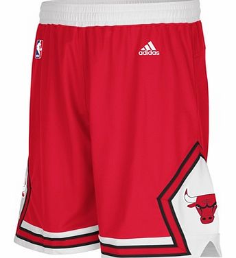 Chicago Bulls Road Swingman Shorts - Mens