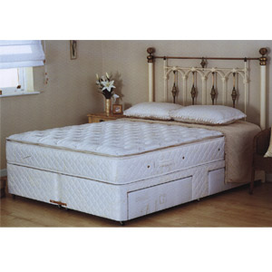 Pillowtop Bronze 4ft 6`ivan Bed