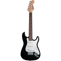 By Fender Mini Strat 3/4 Size Black