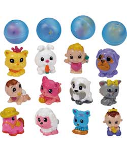 Squinkies 16 Piece Bubble Figure Pack