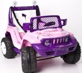 srbWorld Butterfly Queen Childrens Ride on 12V battery jeep