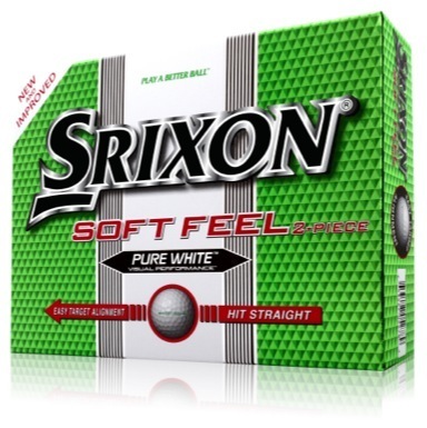 Soft Feel Golf Balls Pure White