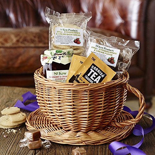 St Kew Cornish Teacup Christmas Gift Hamper - Small