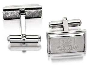 Stainless Steel West Ham Swivel Cufflinks - 102580