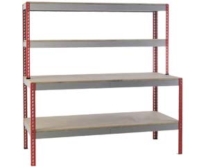 Standard workstation low shelf