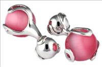 Stanislav Reymer Pink Ball Crasher Cufflinks by Mousie Bean