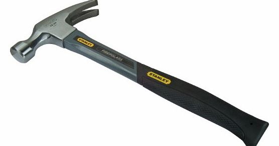 Stanley 151529 450g/ 16oz Fibreglass Curved Claw Hammer