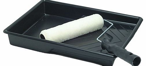 Emulsion Roller & Plastic Tray 9In