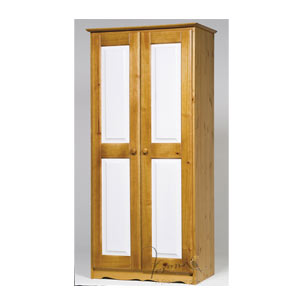 , Verona, 2 Door Wardrobe - White