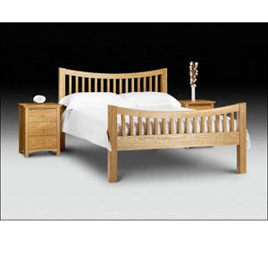 Rutland 4ft 6in Double Oak Bedstead