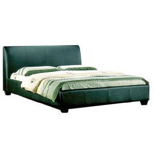 Star Collection Urban 4ft 6`Brown Double Leather Bedstead