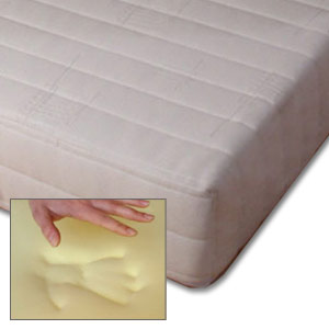 Star-Memory Visco Star 1200 3ft Single Mattress inc 2 Free Memory Pillows