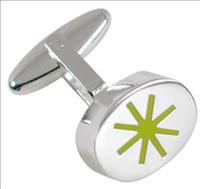 Star Oval Cufflinks by Acme Studio