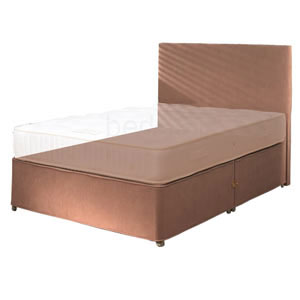 Decade Faux Suede 3FT Single Divan