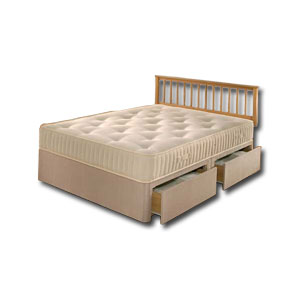 Jade Star 1000 5FT Kingsize Divan Bed