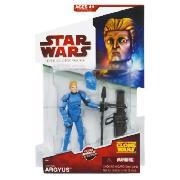 Wars 3.75 Clone Wars Basic Figure Blue