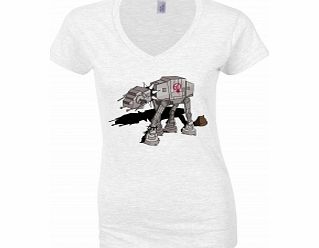 Wars Bad Walker White Womens T-Shirt Large ZT